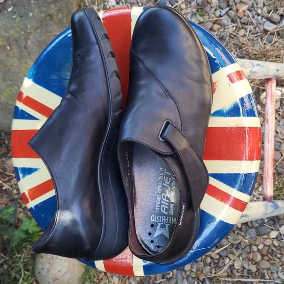 Mephisto Black Luce Flats Size 10 - Picture 8 of 16